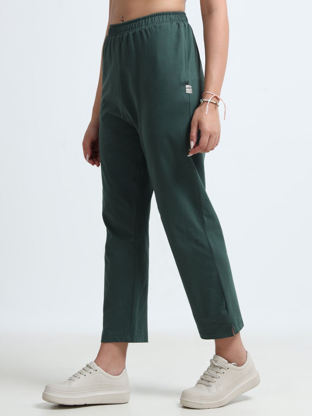 Green Organic Cotton Womens Basic Pant
