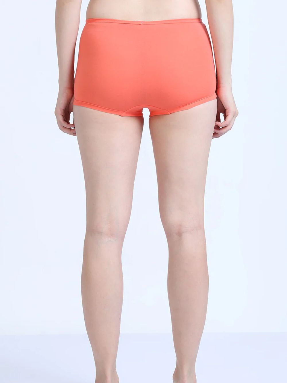 Flamingo and White Swan Organic Cotton Boy Shorts for Women - Pack of 2