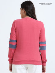 Magenta A & A Organic Cotton Casual Pullover for Women