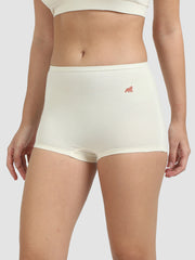 Organic Cotton Womens Boy Leg Panty