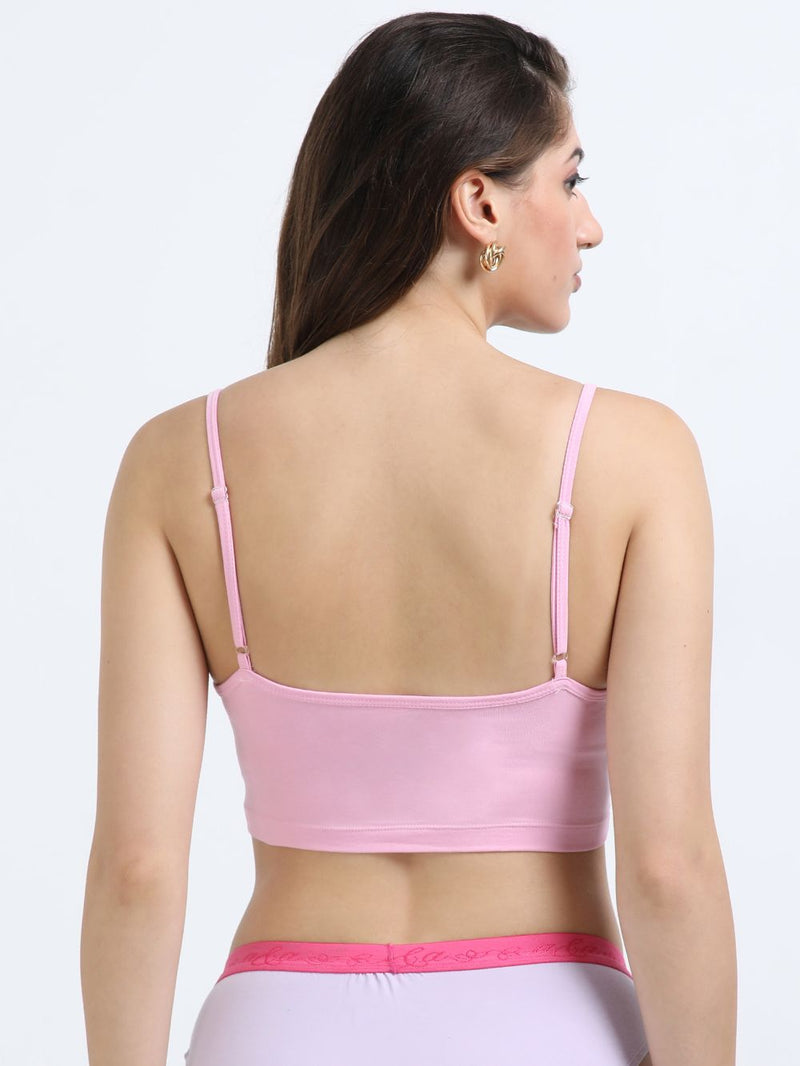 Dogwood Pink Organic Cotton Women's Beginners Comfort Bra