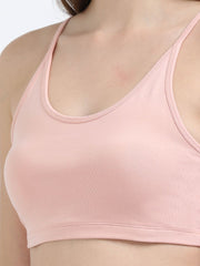 Fragrant Lilac Organic Cotton Women's Beginners Comfort Bra