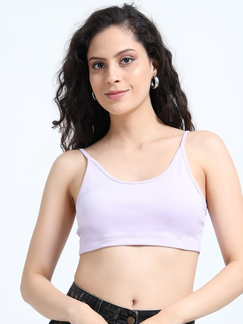 Orchid Petal Organic Cotton Women's Beginners Comfort Bra