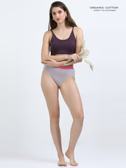 Wine Organic Cotton Women's Beginners Comfort Bra