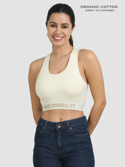 Organic Cotton Womens Co-Ord Set Sports Bra