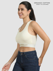 Organic Cotton Womens Co-Ord Set Sports Bra