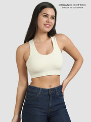 Organic Cotton Womens Co-Ord Set Sports Bra