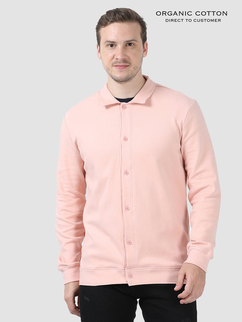 Mens Organic Cotton Overshirt