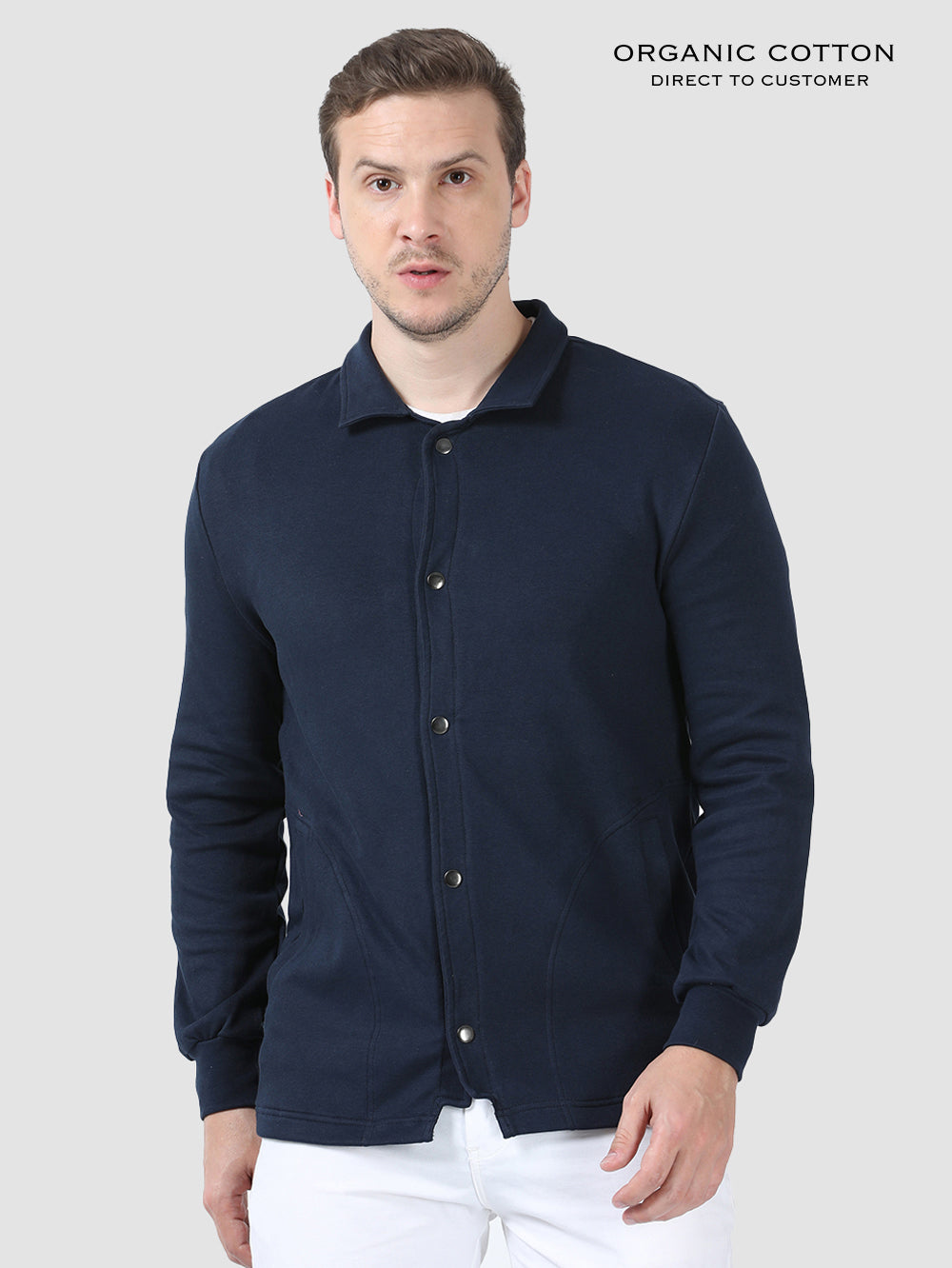 Mens Organic Cotton Overshirt