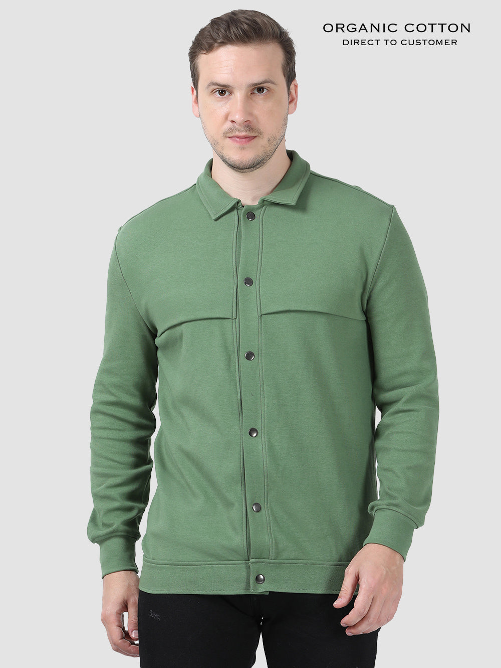 Mens Organic Cotton Overshirt