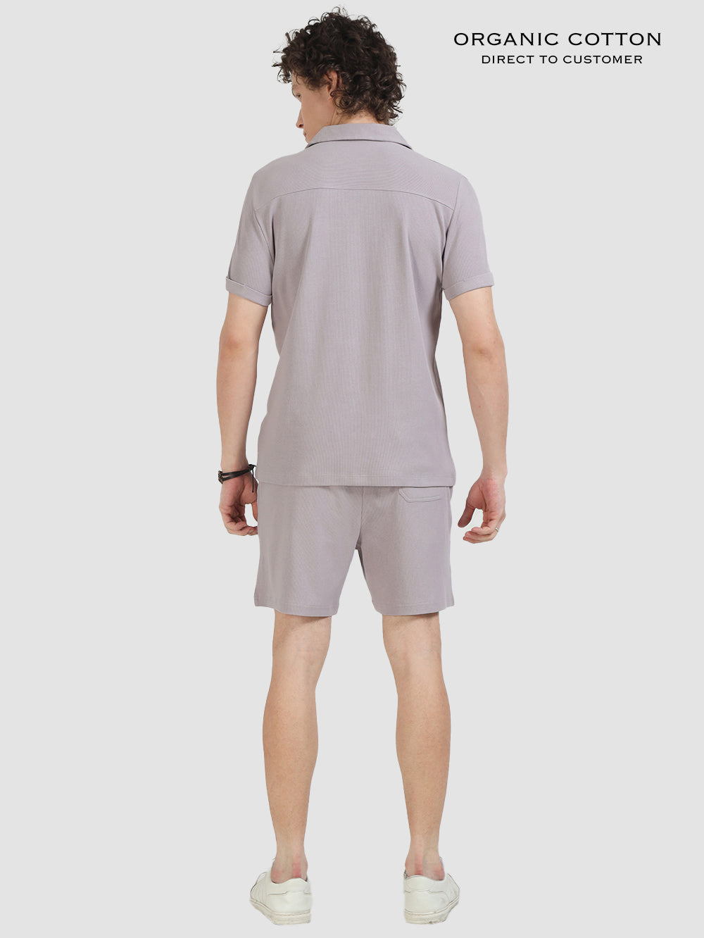 Organic Cotton Mens Ribbed Co-Ord Set