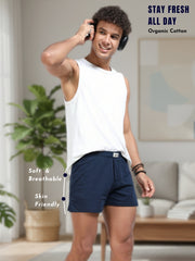 Organic Cotton Short Boxer for Mens - Pack of 3