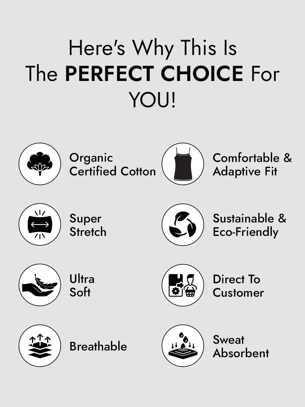 Black and Black Wide-Strap Organic Cotton Camisole for Women-Pack of 2