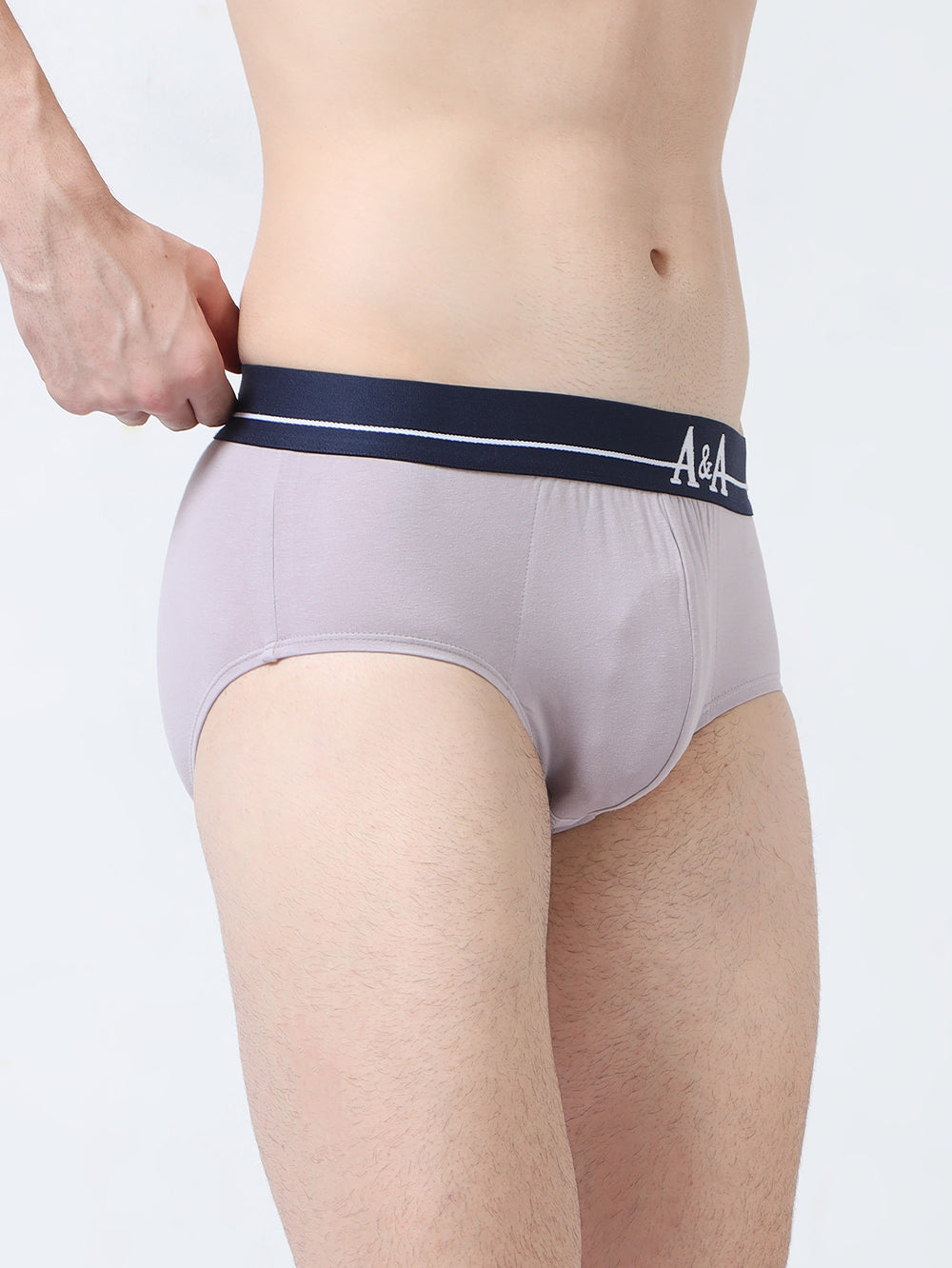 Mens Organic Super soft Cotton Elastane stretch Brief with Ultra soft Waistband