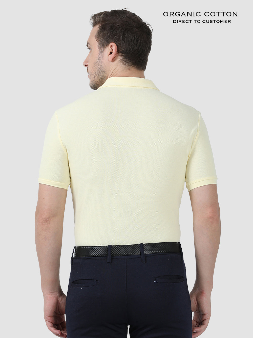 Mens Organic Cotton Polo Tee