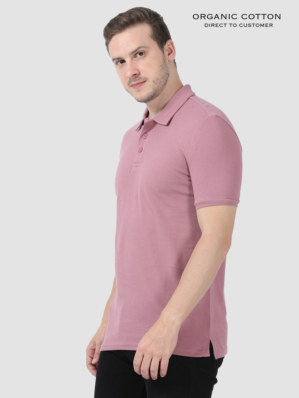 Mens Organic Cotton Polo Tee