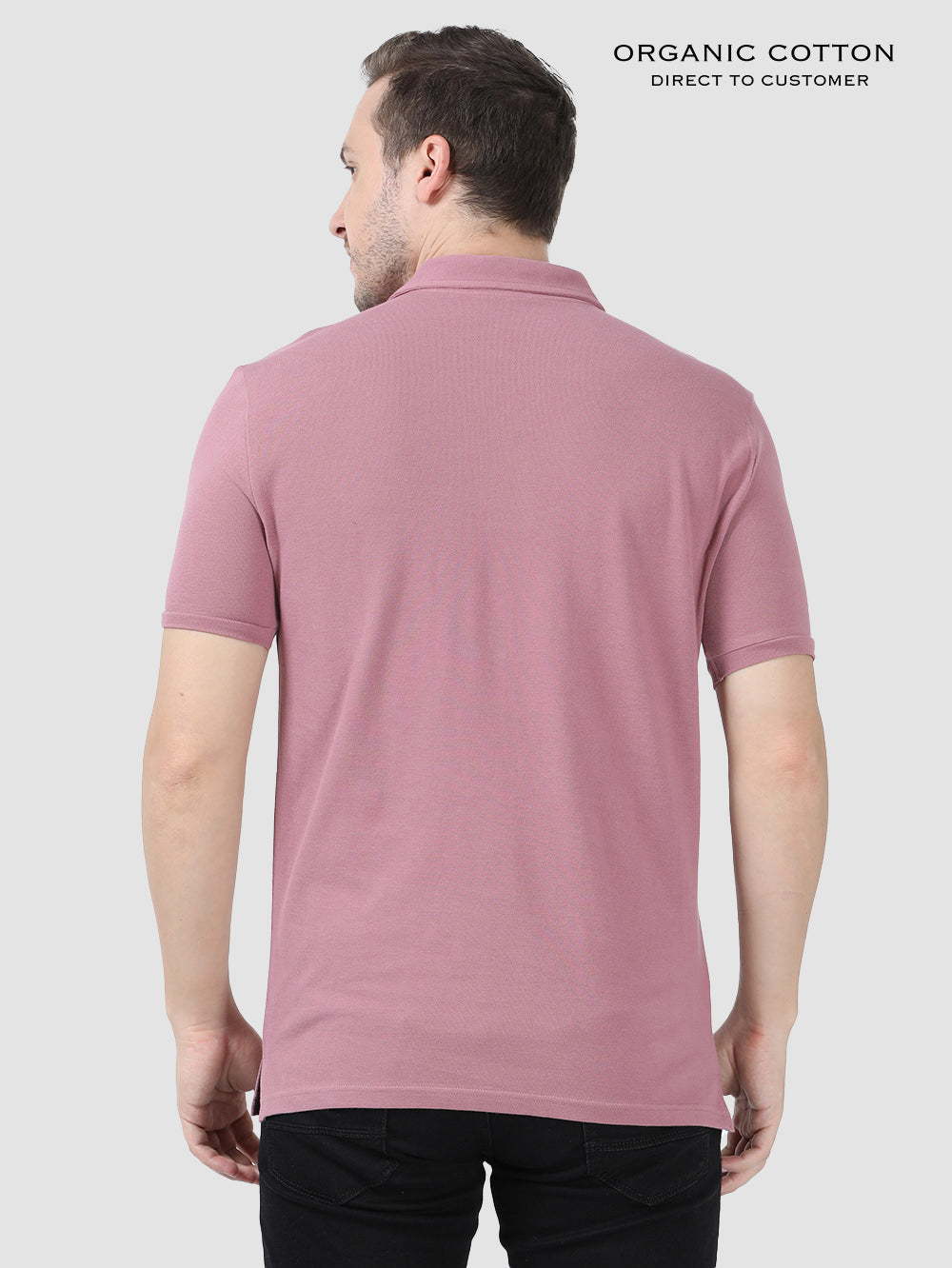 Mens Organic Cotton Polo Tee