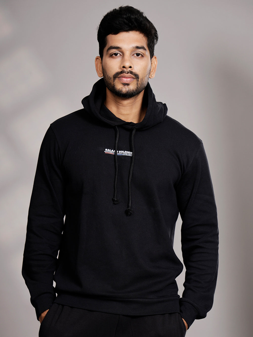 LuxeStretch Organic Cotton Joggers for Men - Black