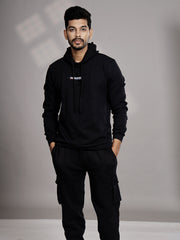 Salaam Soldier Organic Cotton Mens Hoodie - Black