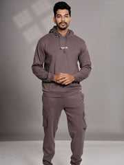 Salaam Soldier Organic Cotton Mens Hoodie - Dark Grey