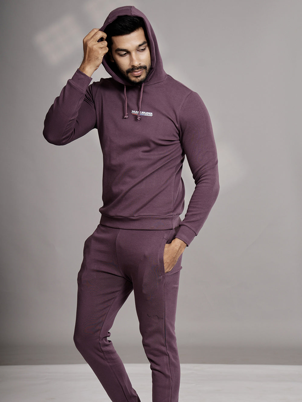 Salaam Soldier Organic Cotton Mens Hoodie