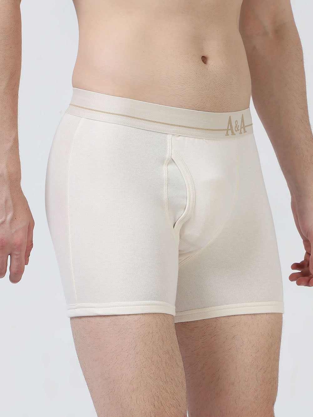 Men's Organic Cotton Stretch Trunk – Short Length - No Chemical Processing