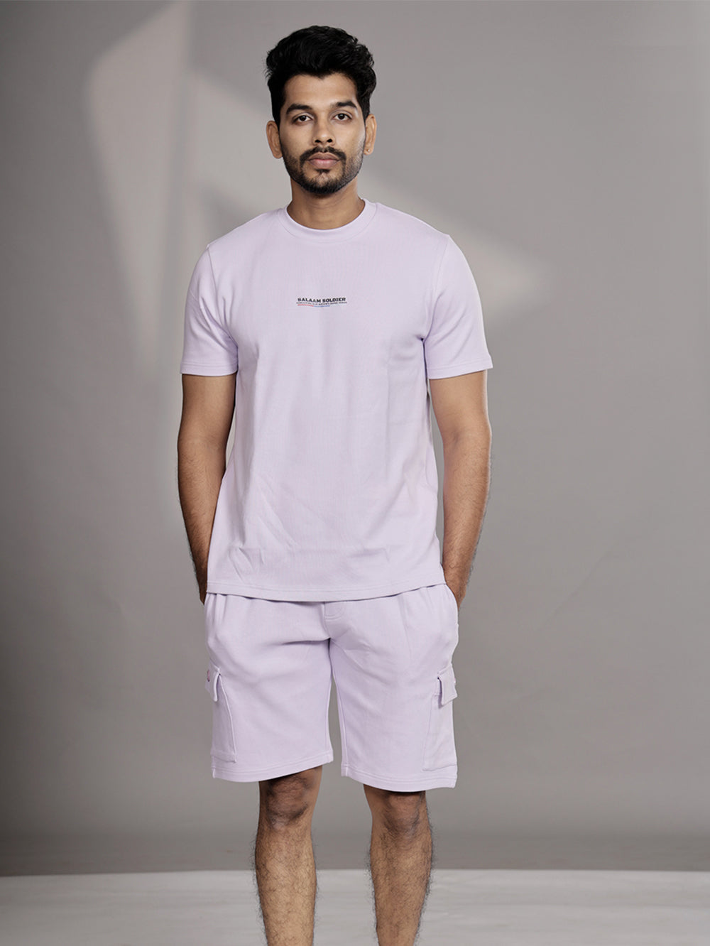 Organic Cotton Mens Shorts Orchid Petal