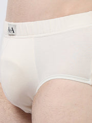 Mens Ultra-Soft Organic Cotton Stretch Brief - Fabric Covered - No Chemical Processing