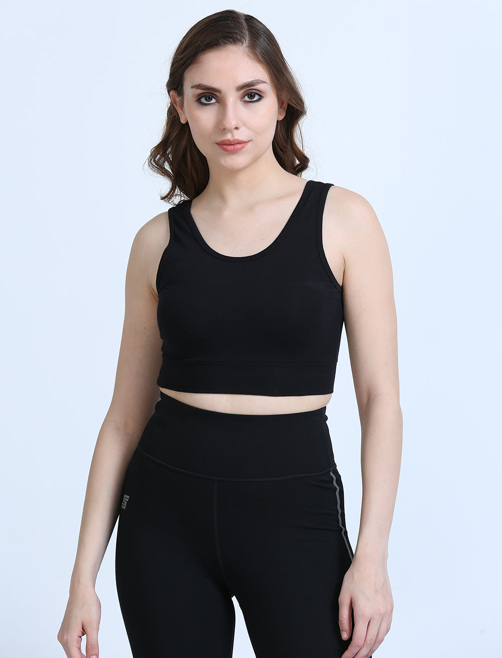 Black Organic Cotton Women's All-Day Comfort Bra