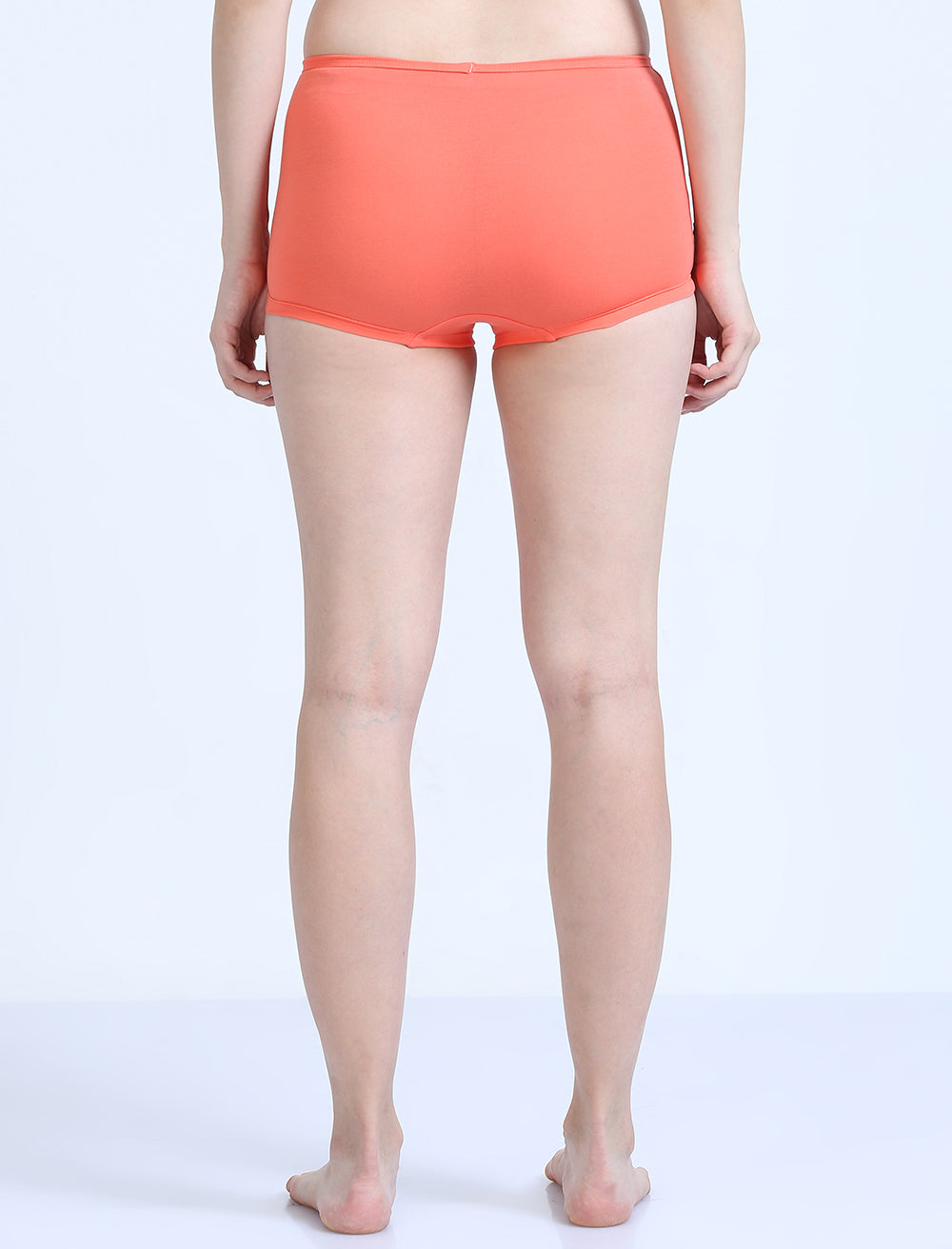 Flamingo Organic Cotton Boy Shorts for Women. Pack of 2.