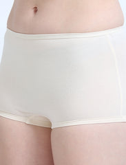 Flamingo Organic Cotton Boy Shorts for Women. Pack of 2.