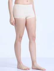 Flamingo Organic Cotton Boy Shorts for Women. Pack of 2.