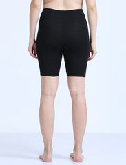 White swan Premium Organic Cotton Cycling Shorts for Women. Pack of 2.