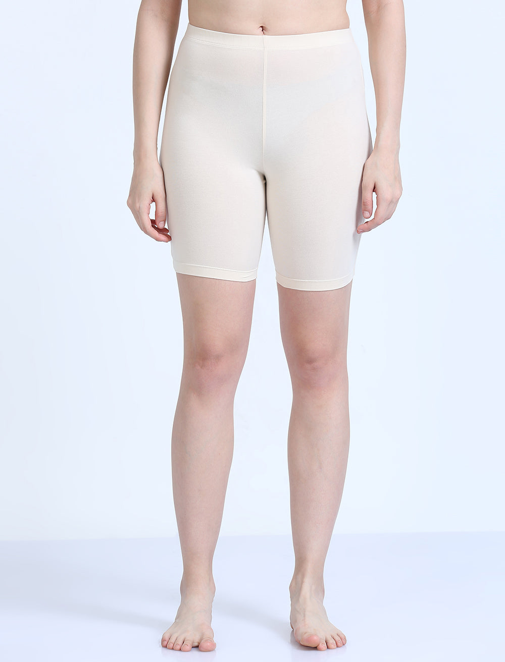 White swan Premium Organic Cotton Cycling Shorts for Women. Pack of 2.