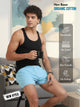 Delphinium Blue Organic Cotton Short Boxer for Mens - Pack of 1