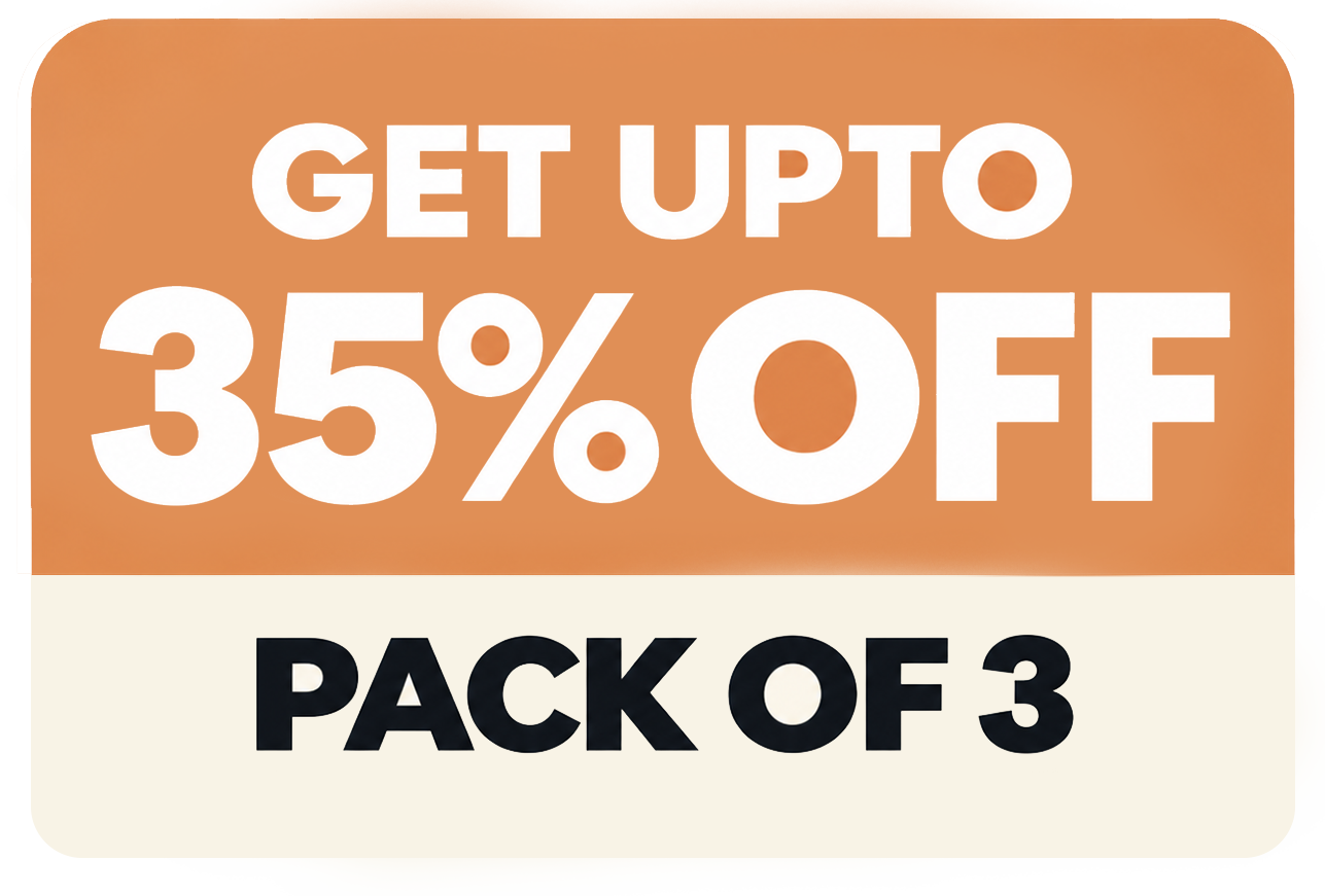 Pack of 3
