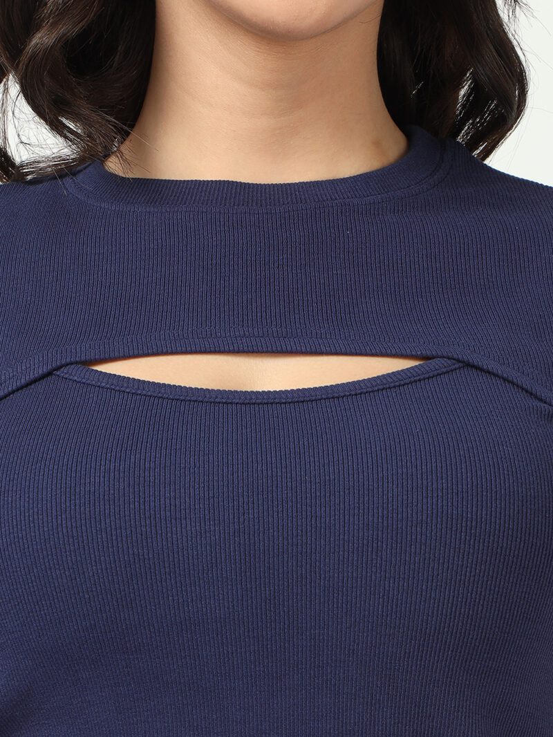 Organic Cotton Women’s Tee - Medivel Blue