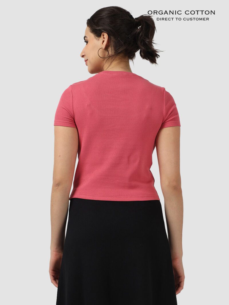 Organic Cotton Women’s Tee - Slate Rose