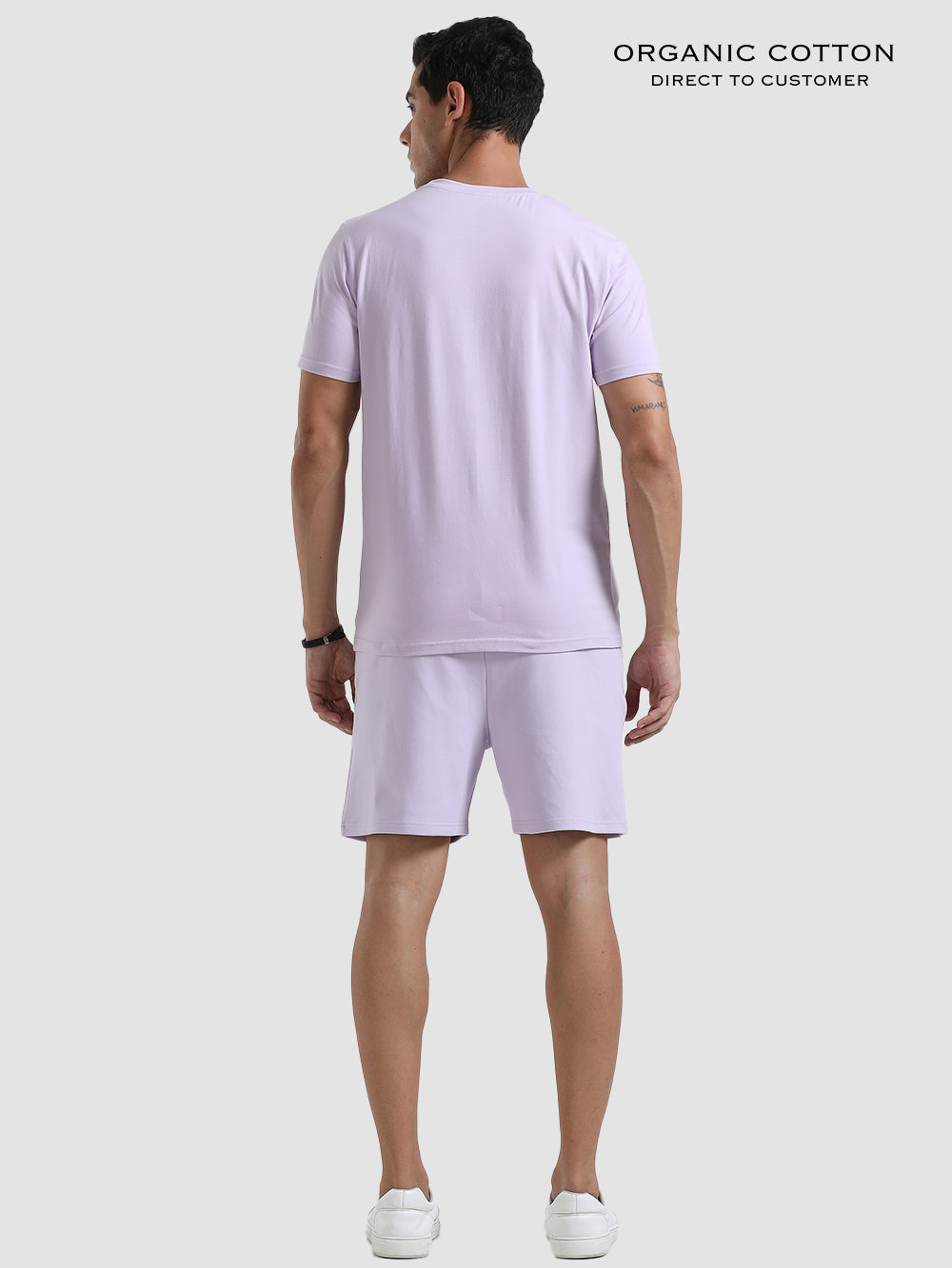 Orchid Petal Organic Cotton Mens Co-Ord Set
