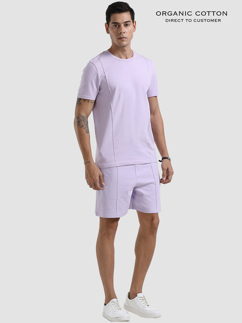 Orchid Petal Organic Cotton Mens Co-Ord Set