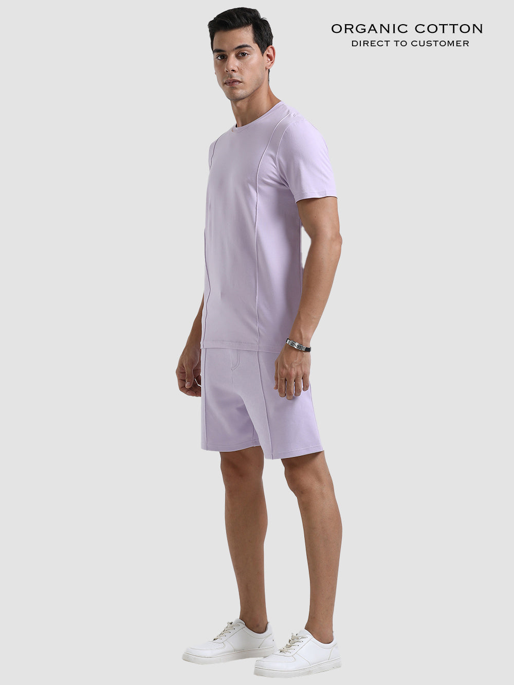 Orchid Petal Organic Cotton Mens Co-Ord Set