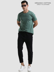 Organic Cotton Mens Semi Formal Pant With Pockets