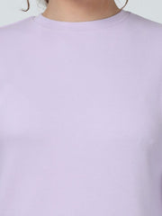 Organic Cotton Frill Hem Dress with Cuffed Sleeves