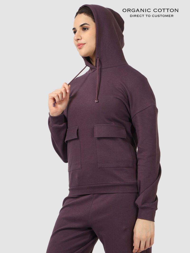 Organic Cotton Womens Hoodie