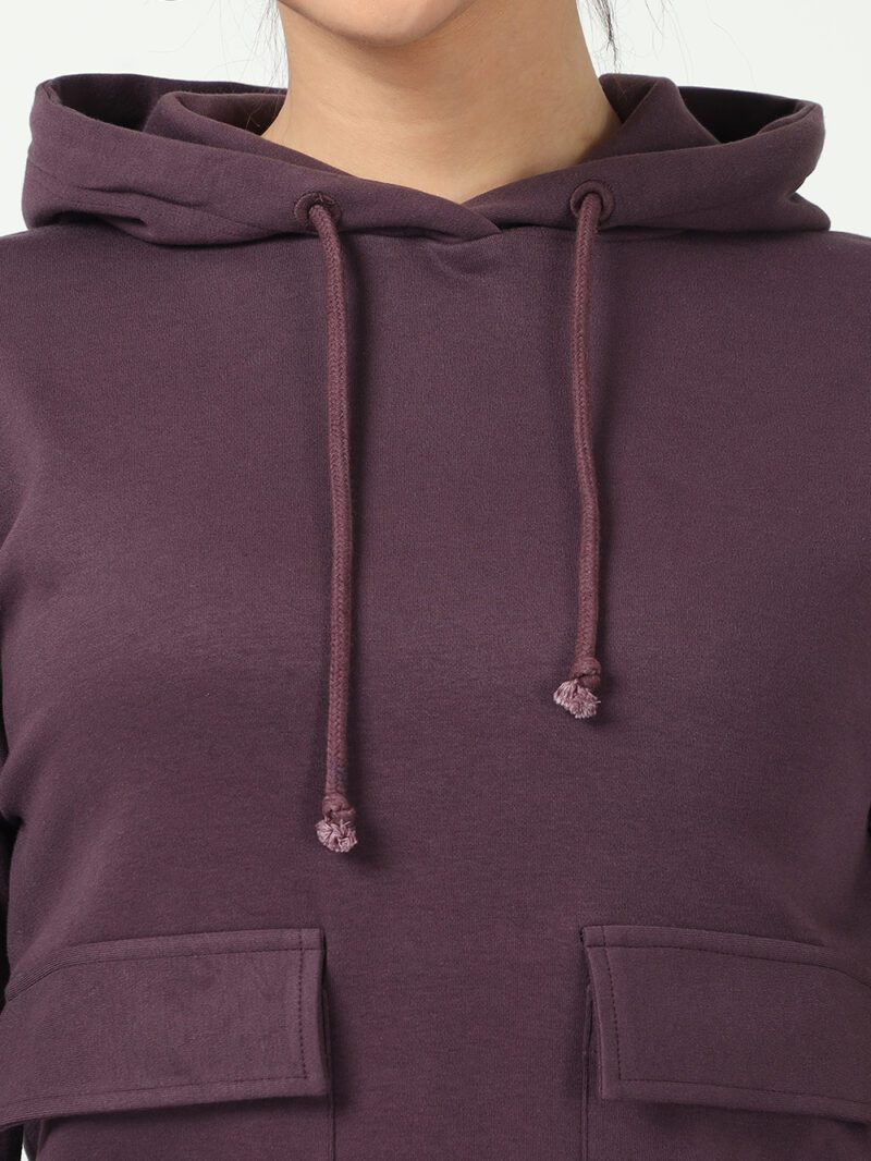 Wine Cozy Flex Organic Cotton Hoodie & Jogger Set