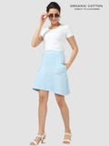 Organic Cotton Women’s Chic Semi-Formal Skirt