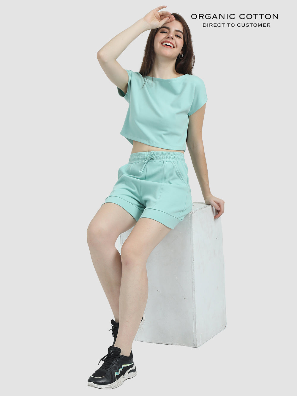 Organic womens co-ord set