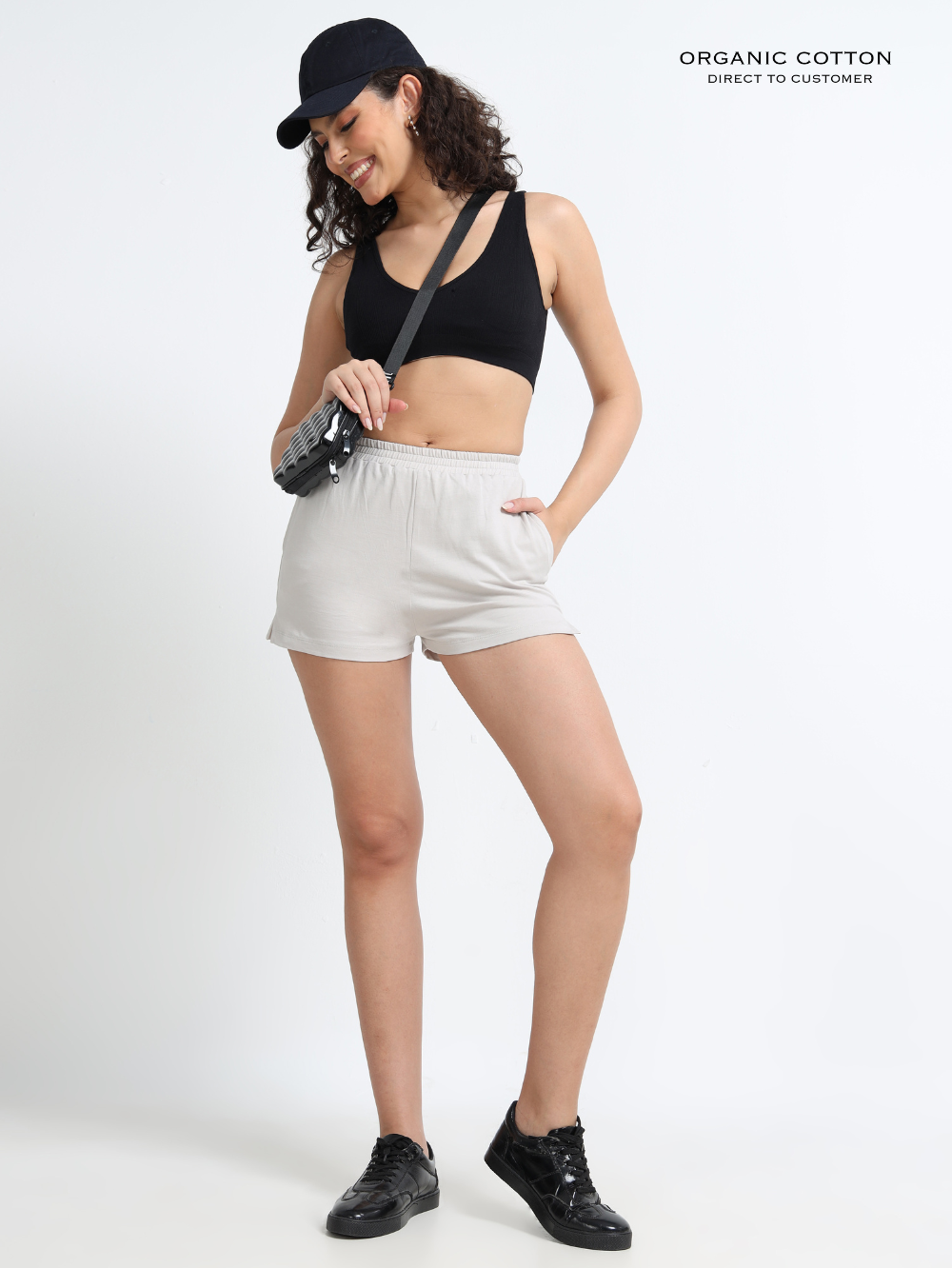 Organic Cotton Short Boxer for Womens - Pack of 1