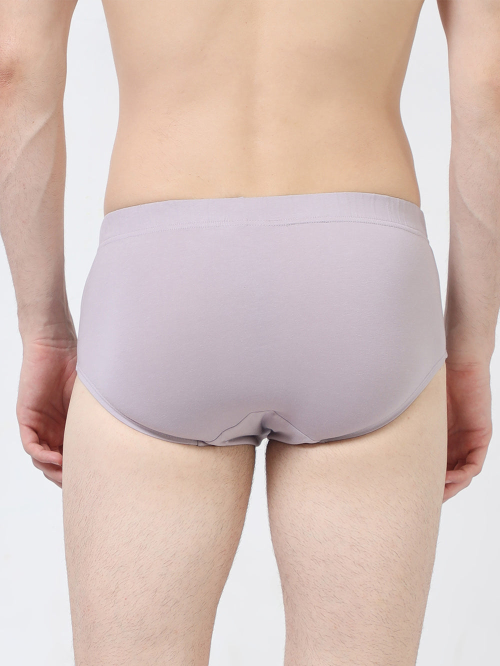 Mens Organic Super soft Cotton Elastane stretch Brief with Fabric covered Waistband