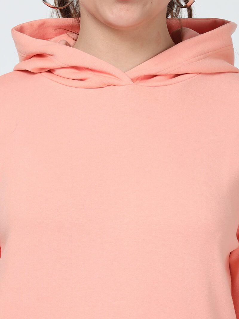 Light Peach Essential Comfort Organic Cotton Hoodie